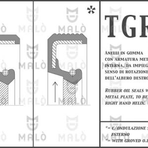 Simering ax cu came PEUGEOT EXPERT platou / sasiu (223) 1.9 TD diesel 92 cai MALO 11625RDAC