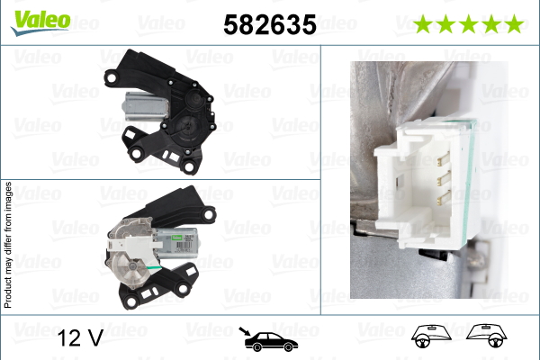 Motor stergator PEUGEOT EXPERT caroserie (VF3A_, VF3U_, VF3X_) 2.0 HDi 100 diesel 98 cai VALEO 582635