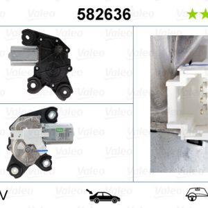 Motor stergator PEUGEOT EXPERT caroserie (V_) 1.6 BlueHDi 115 diesel 115 cai VALEO 582636