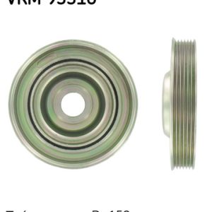 Fulie curea arbore cotit PEUGEOT EXPERT caroserie (VF3A_, VF3U_, VF3X_) 2.0 HDi 120 4x4 diesel 120 cai SKF VKM 93310