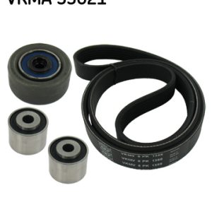 Set curea transmisie cu caneluri PEUGEOT EXPERT caroserie (222) 1.9 D 70 diesel 69 cai SKF VKMA 33021