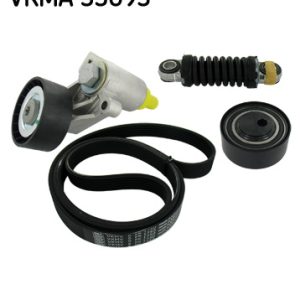 Set curea transmisie cu caneluri PEUGEOT EXPERT caroserie (222) 1.9 D 70 diesel 69 cai SKF VKMA 33093