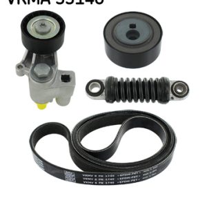 Set curea transmisie cu caneluri PEUGEOT EXPERT platou / sasiu (223) 1.9 D diesel 70 cai SKF VKMA 33140
