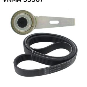 Set curea transmisie cu caneluri PEUGEOT EXPERT caroserie (222) 1.9 D 70 diesel 69 cai SKF VKMA 33307