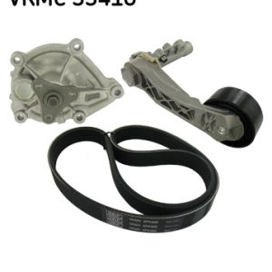 Pompa apa + Set curea transmisie cu caneluri PEUGEOT RCZ 1.6 16V benzina 200 cai SKF VKMC 33410