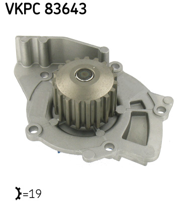 Pompa de apa PEUGEOT EXPERT caroserie (VF3A_, VF3U_, VF3X_) 2.0 HDi 140 diesel 136 cai SKF VKPC 83643