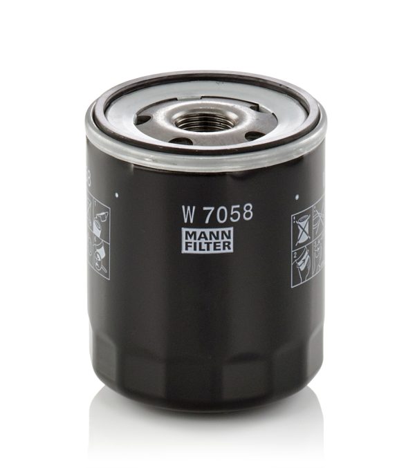 Filtru ulei PEUGEOT EXPERT caroserie (222) 1.8 benzina 101 cai MANN-FILTER W 7058