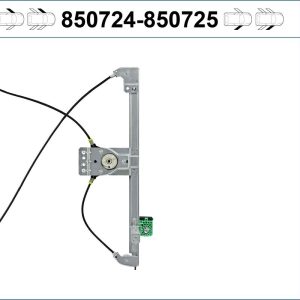 Mecanism actionare geam PEUGEOT EXPERT caroserie (VF3A_, VF3U_, VF3X_) 2.0 HDi 140 diesel 136 cai VALEO 850724