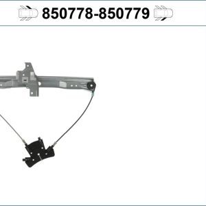 Mecanism actionare geam PEUGEOT 407 (6D_) 2.0 HDi (6DRHLG, 6DRHLE) diesel 126 cai VALEO 850778