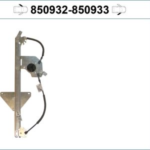 Mecanism actionare geam PEUGEOT PARTNER Autoutilitara/limuzina spatioasa 1.6 BlueHDi 120 diesel 120 cai VALEO 850932