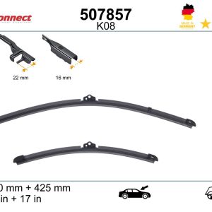 Lamela stergator PEUGEOT RIFTER e-Rifter electric 136 cai SWF 507857