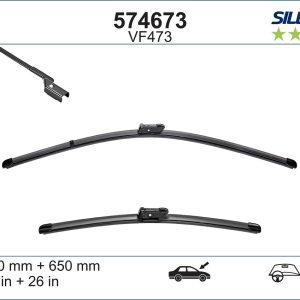 Lamela stergator PEUGEOT RCZ 1.6 16V benzina 156 cai VALEO 574673