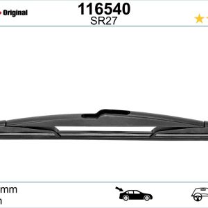 Lamela stergator PEUGEOT EXPERT caroserie (V_) 1.5 BlueHDi 100 diesel 102 cai SWF 116540