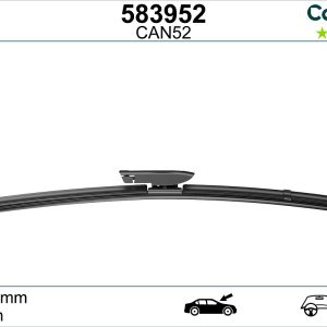 Lamela stergator PEUGEOT EXPERT caroserie (V_) 2.0 BlueHDi 150 diesel 150 cai VALEO 583952
