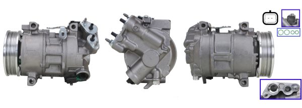 Compresor climatizare PEUGEOT RIFTER 1.5 BlueHDi 130 diesel 130 cai ELSTOCK 51-0996