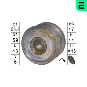 Fulie alternator ERA ZN5586 – PEOUGET | AutoRival