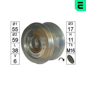 Fulie alternator ERA ZN5663 – PEOUGET | AutoRival
