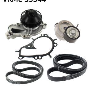 Pompa apa + Set curea transmisie cu caneluri SKF VKMC 33344 – PEOUGET | AutoRival