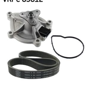 Pompa apa + Set curea transmisie cu caneluri SKF VKMC 33843 – PEOUGET | AutoRival