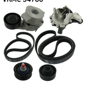 Pompa apa + Set curea transmisie cu caneluri SKF VKMC 34700 – PEOUGET | AutoRival