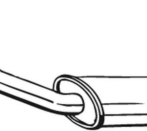 Toba esapament primara BOSAL 135-073 – PEOUGET | AutoRival