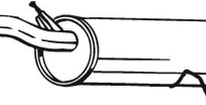 Toba esapament finala BOSAL 190-243 – PEOUGET | AutoRival