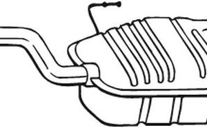 Toba esapament finala BOSAL 190-905 – PEOUGET | AutoRival