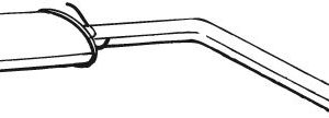 Toba esapamet intermediara BOSAL 281-665 – PEOUGET | AutoRival