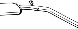 Toba esapamet intermediara BOSAL 282-693 – PEOUGET | AutoRival