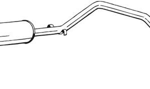 Toba esapament finala BOSAL 284-497 – PEOUGET | AutoRival
