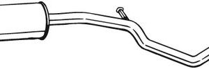 Toba esapamet intermediara BOSAL 285-325 – PEOUGET | AutoRival