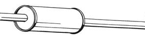 Toba esapamet intermediara BOSAL 286-493 – PEOUGET | AutoRival
