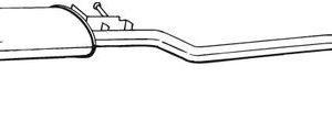 Toba esapamet intermediara BOSAL 287-093 – PEOUGET | AutoRival