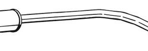 Toba esapamet intermediara BOSAL 287-287 – PEOUGET | AutoRival