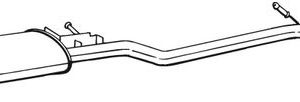 Toba esapamet intermediara BOSAL 287-863 – PEOUGET | AutoRival