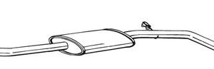 Toba esapamet intermediara BOSAL 291-891 – PEOUGET | AutoRival