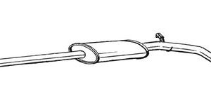 Toba esapament primara BOSAL 292-719 – PEOUGET | AutoRival