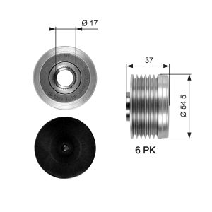 Fulie alternator GATES OAP7034 – PEOUGET | AutoRival