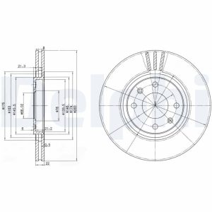 Disc frana DELPHI BG2690 – PEOUGET | AutoRival