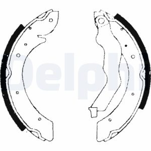 Set saboti frana DELPHI LS1714 – PEOUGET | AutoRival