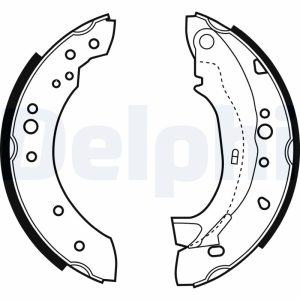Set saboti frana DELPHI LS1921 – PEOUGET | AutoRival