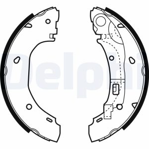 Set saboti frana DELPHI LS1925 – PEOUGET | AutoRival