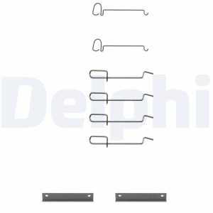 Set accesorii placute frana DELPHI LX0080 – imagine produs