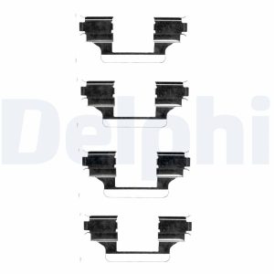 Set accesorii placute frana DELPHI LX0403 – PEOUGET | AutoRival