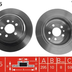 Disc frana TRW DF2715 – PEOUGET | AutoRival