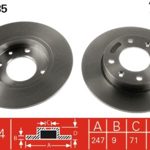 Disc frana TRW DF4185 – PEOUGET | AutoRival