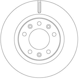 Disc frana TRW DF6785 – PEOUGET | AutoRival