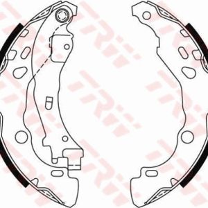 Set saboti frana TRW GS8474 – PEOUGET | AutoRival