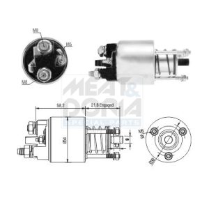 Solenoid electromotor MEAT DORIA 46281 – PEOUGET | AutoRival