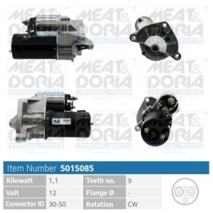 Electromotor MEAT DORIA 5015085 – PEOUGET | AutoRival